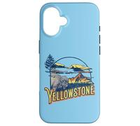 Vintage Yellowstone National Park Retro 80's Style Graphic Carcasa para iPhone 16