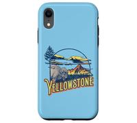 Vintage Yellowstone National Park Retro 80's Style Graphic Carcasa para iPhone XR