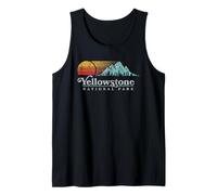 Vintage Yellowstone National Park Retro Camiseta sin Mangas