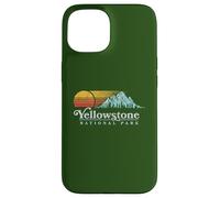Vintage Yellowstone National Park Retro Carcasa para iPhone 15
