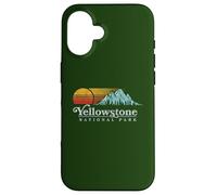 Vintage Yellowstone National Park Retro Carcasa para iPhone 16