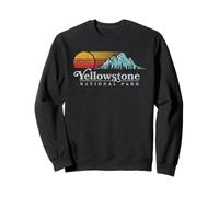 Vintage Yellowstone National Park Retro Sudadera