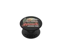 Vintage Yosemite National Park Retro Style Eighties 80s PopSockets PopGrip Adhesivo