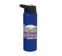 Vintage Yosemite National Park Retro Style Eighties 80s Stainless Steel Insulated Water Bottle