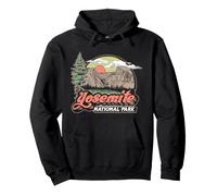 Vintage Yosemite National Park Retro Style Eighties 80s Sudadera con Capucha
