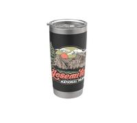 Vintage Yosemite National Park Retro Style Eighties 80s Vaso térmico de acero inoxidable de doble pared