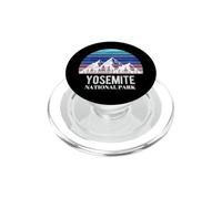 Vintage Yosemite National Park Snow Mountain California PopSockets PopGrip para MagSafe