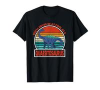 Vintage You'Ll Never Be As Cool As A Quaesitosaurus Dinosaur Camiseta