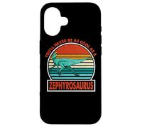 Vintage You'Ll Never Be As Cool As A Zephyrosaurus Dinosaur Carcasa para iPhone 16