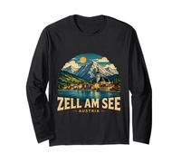 Vintage Zell Am See Austria - Recuerdo de Viaje Manga Larga
