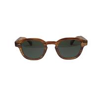 Vintange Sunglasses Gafas de sol modelo Moscot JOHNNY DEPP TONY STARKS OSVALDO UV 400 NOVEDAD 2022, Dark Wood Green, M