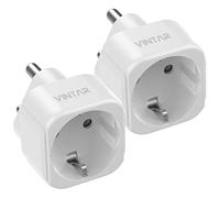 VINTAR Adaptador de Viaje de Alemania a India y Sri Lanka, Adaptador de Salida para India, Certificación CE (Paquete de 2)