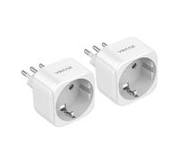 VINTAR Adaptador de Viaje Europa/Alemania a Italia, Tipo L, para Siria, Uruguay, Chile - Aprobado por CE