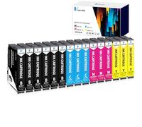 Vintella Compatible 603XL Cartucho de Tinta Compatible con Epson 603 XL Multipack para XP-2100 XP-2105 XP-2150 XP-3100 XP-3150 XP-4100 WF-2810 WF-2820 WF-2830 (6 Negro, 3 Amarillo, 3 Magenta, 3 Cian)