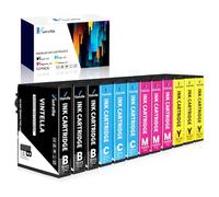 Vintella Compatible 603XL Cartucho de Tinta Compatible con Epson 603 XL Multipack para XP-2100 XP-2105 XP-2150 XP-3100 XP-3150 XP-4100 WF-2810 WF-2820 WF-2830 (3 Negro, 3 Amarillo, 3 Magenta, 3 Cian)