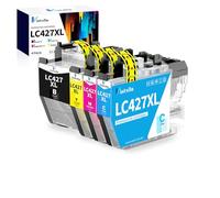 Vintella LC427XL LC-427XL Cartucho de Tinta Compatible con Brother LC427 LC427XL LC-427XL LC-427VAL Multipack para Brother MFC-J5955DW MFC-J6955DW HL-J6010DW MFC-J6957DW MFC-J6959DW Serie (4 Paquete)