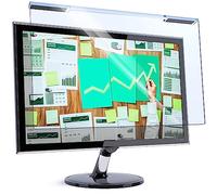 VINTEZ Panel protector de pantalla de bloqueo de luz azul para monitor de PC LED diagonal de 22 pulgadas, película de filtro de protección ocular anti-UV, marco de monitor de pantalla ancha tipo