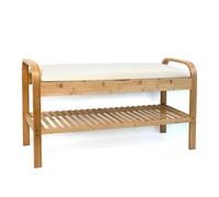 VINTHERA Moa Banco Zapatero con Almancenaje 90x33x50cm Peso MAX 110kg