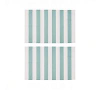 Vinthera Okapi Set 2 Manteles Individuales a Rayas 20% Algodon 80% Poliester, 33 x 45 cm