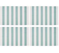 Vinthera Okapi Set 2 Manteles Individuales a Rayas 20% Algodon 80% Poliester, 33 x 45 cm (Paquete de 2)