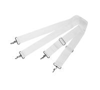 VINTORKY 1 Correa de Militar Ajustable Hebilla Metálica Ergonómica de Doble Hombro para Bombo, Resistente y Cómoda para Músicos en Marchas y Desfiles