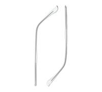 VINTORKY 1 par de patillas de repuesto para gafas: Patillas de repuesto para gafas - para reparación de, Piezas de reparación para bricolaje para rotas, Transparente