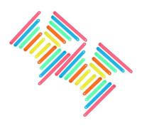 VINTORKY 100 palitos geométricos: palitos de construcción geométrica de 4/5/6/8/9 cm - Herramienta de aprendizaje educativo temprano para niños - Mejora las habilidades matemáticas y la