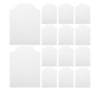 VINTORKY 100 Piezas Cartón Blanco de Doble Cara, Antiarrugas | Papel Liso Reutilizable, Mantiene la Forma Prenda, para Embalaje Ecommerce y Almacenamiento
