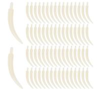 VINTORKY 100 piezas de dijes de dientes de elefante, pequeños dijes para hacer joyas, colgantes de dientes de elefante para pulseras de cuentas DIY, llaveros, correas para teléfono