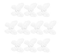 VINTORKY 100 Piezas Luces de Estaca para Jardín Forma de Mariposa, Figura de Jardín en Estaca, Plástico, Led, Solar, para Césped y Decoración Exterior