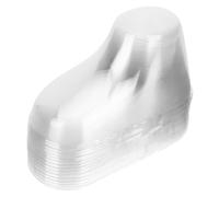 VINTORKY 100piezas Modelo De Pies Transparente Para Calcetines y Zapatitos De Primeros Pasos Para Tienda o Exposición