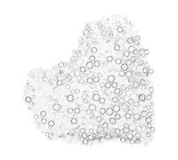 VINTORKY 1050 Pegatinas de Resina Forma de Gota de Rocío Redondas y Realistas, Material de Resina Transparente Duradero para Proyectos Creativos de Bricolaje y Manualidades