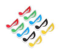 VINTORKY 10piezas Clips De Notas Musicales Para Partituras Sostenedor De Páginas De Música Aleatorios Práctico Para Libros y Documentos