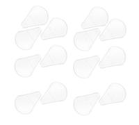 VINTORKY 10piezas Protector Para Brochas De Maquillaje Abanico Fundas Plásticas Resistentes y Duraderas Para Cabezales Protección Antipolvo Para Brochas Faciales Polvo Bronceador y Rubor Fá