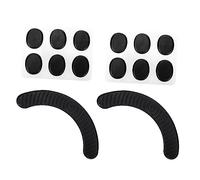 VINTORKY 14Piezas Almohadillas de para Tambor de Silenciador de Tambor de Accesorios para Batería Reducción de Ruido Práctica Sin Perturbaciones Color Negro