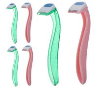 VINTORKY 18 Piezas Maquinilla de Afeitar para Mujer Afeitadora Portátil para Cuerpo Rasuradora para Piernas Axilas y Áreas Íntimas Herramienta de Depilación Suave y Color