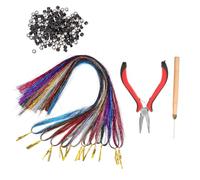 VINTORKY 1juego Extensiones De Cabello Sintético De Kit De y Disfraces Ganchos Hebillas