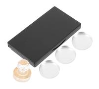 VINTORKY 1Juego Paleta De Maquillaje Vacía Con Espejo Compartimentos Para Sombras De Ojos Incluye Sartenes Cintas Adhesivas Para Almacenamiento