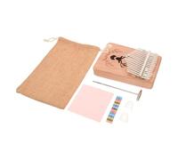 VINTORKY 1juego Piano De Pulgar Kalimba Teclas Instrumento Musical Portátil Para Principiantes Sonido Para Recreación y Relajación