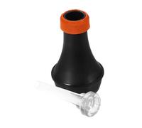 VINTORKY 1juego Sordina Para Ligera Con Boquilla Transparente Reductor De Para Práctica y Presentaciones Accesorio De Instrumento Musical Absnaranja