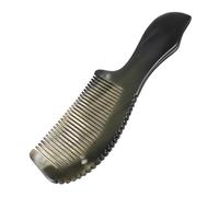 VINTORKY 1pieza Peine De Masaje Capilar De Cuerno Creativo Peine Portátil Para Cuidado Del Cabello Para Uso Casa y Viajes Resistente La Deformación y Fractura Color Negro