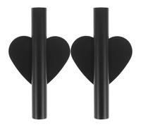 VINTORKY 2 macetas de Pared para Plantas y Flores, jarrones Adhesivos en Forma de corazón, decoración de Pared Moderna para Sala de Estar, Dormitorio, baño, apartamento.
