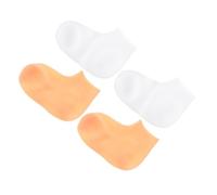 VINTORKY 2 Pares calcetines hidratantes healthy feet calcetines para mujer durante la noche calcetines reparadores de talones agrietados cubre pies humectantes calcetines de pie hidratantes