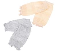 VINTORKY 2 Pares de Almohadillas Protectoras de Algodón, Diseño Ergonómico Cómodo, Adecuado para Gateo y Circunferencia de Muslo entre 18-40cm