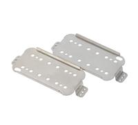 VINTORKY 2 Piezas Base De Recogida Para Pastillas Humbucker Espaciado Entre Polos Compatible Puentes De Mástil y Pastillas De Guitarra Juego De Cubierta De Humbucker Para Placa Base