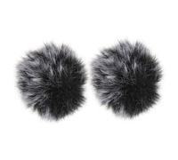 VINTORKY 2 piezas Cubiertas de Micrófono Prueba de Viento para Grabación y Transmisión Protección contra Saliva y Viento Compatible Mayoría de Micrófonos