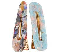 VINTORKY 2 Piezas Pinzas para Cabello de Acrílico de Accesorios Elegantes para Niñas y Mujeres para y Sección de Cabello