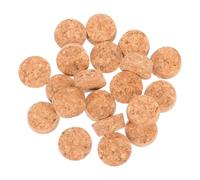 VINTORKY 20 Piezas Tapón de Madera para Botella de Vino, Corcho Cónico de Madera Natural, Sellado para Botellas de Vidrio y Cerveza, Ligero, para Hogar y Decoración