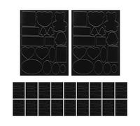 VINTORKY 20 unidades de cinta de reparación autoadhesiva de poliéster, parche de reparación para chaquetas de plumas con forma de corazón, kit de parches para equipo de exterior para tiendas de