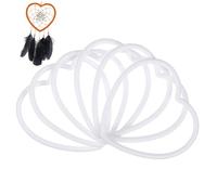 VINTORKY 20piezas Materiales Para Anillos Forma De Corazón Aros Para Decoración Diy Suministros De Bricolaje Para